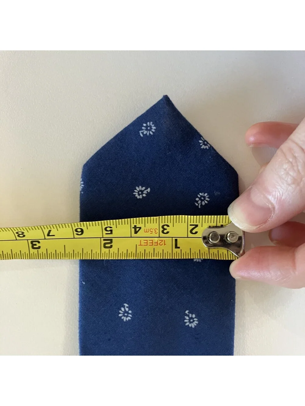 lifetime Blue Floral Skinny Tie 55